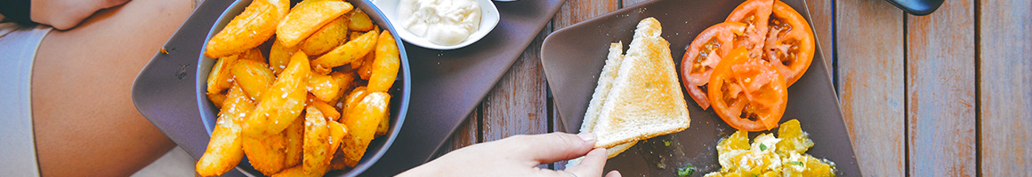 Eating at Severance Hall restaurant in Cleveland, OH.